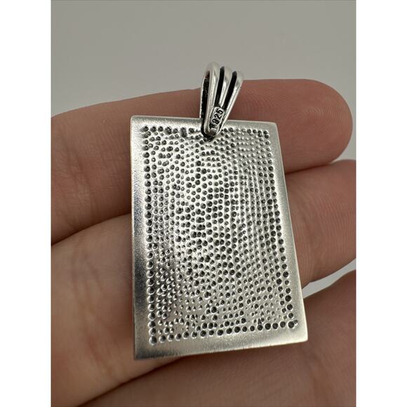 King Of Spades Pendent Sterling Silver 925 - Picture 3 of 6